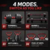 Adjustable Dumbbell Set 10-40KG