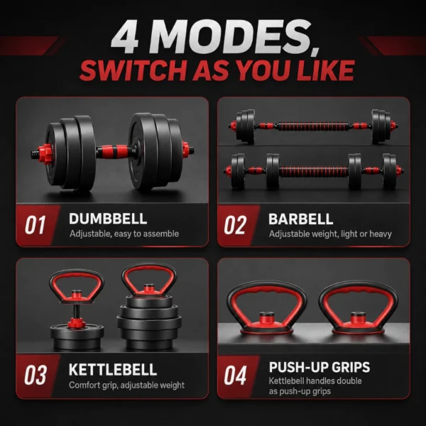 Adjustable Dumbbell Set 10-40KG