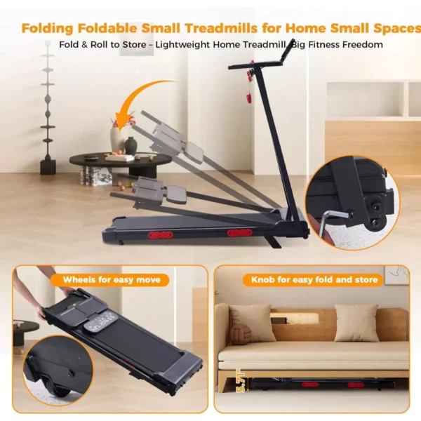 Foldable Ultra-thin Walking Pad Treadmill