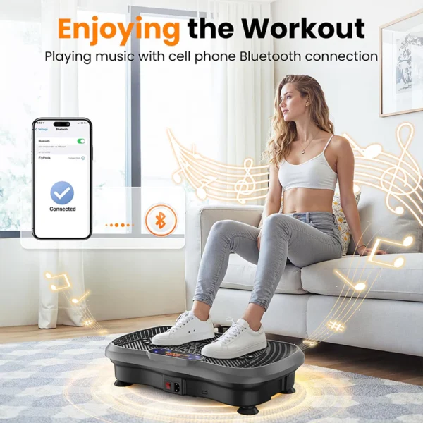 Bluetooth Vibration Platform Weight Loss
