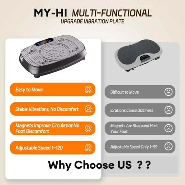 Bluetooth Vibration Platform Weight Loss