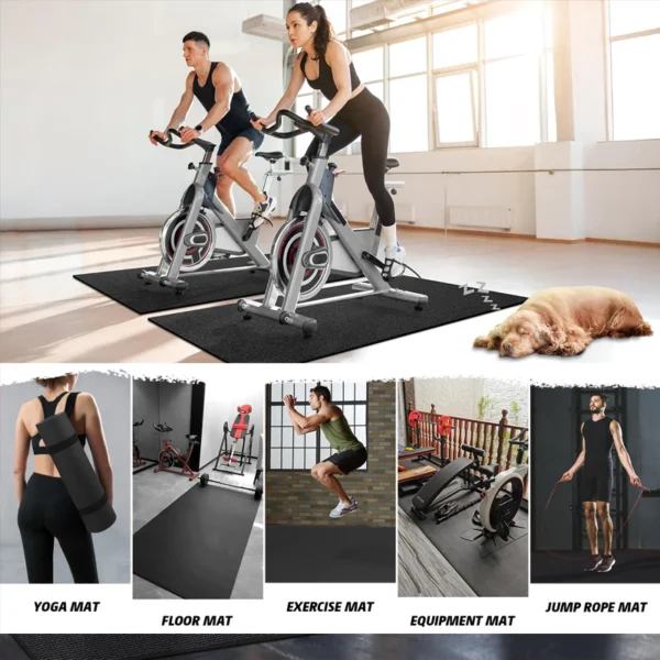 Shock-Absorbing Gym Rubber Floor Mat