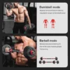 Adjustable Dumbbell Barbell Set