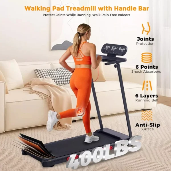 Foldable Ultra-thin Walking Pad Treadmill