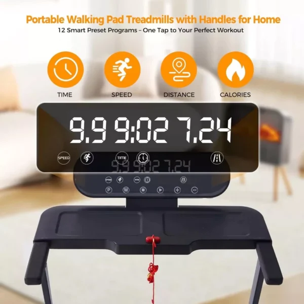 Foldable Ultra-thin Walking Pad Treadmill