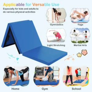 Tri-Fold Yoga Gymnastics Mat
