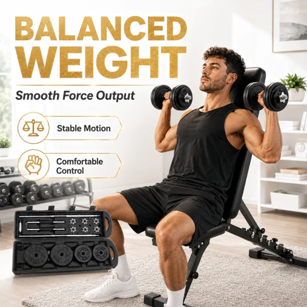 Adjustable Cast Iron Dumbbell Set 20/30/50KG