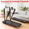 Vibration Ultra-Thin Incline Treadmill L112.5cm H108cm