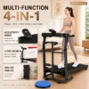 Non-Electric Foldable Walking Pad Treadmill