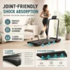B40 Foldable APP Treadmill H127cm W50cm
