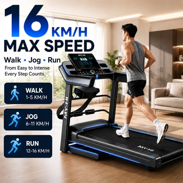 Heavy Duty Smart Multifunctional Treadmill
