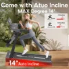 Auto Incline Foldable Ultra-thin Treadmill