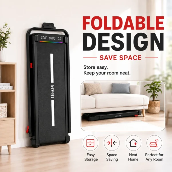 B40 Foldable APP Treadmill