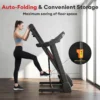C2 Foldable Auto Incline Treadmill L120cm W44cm
