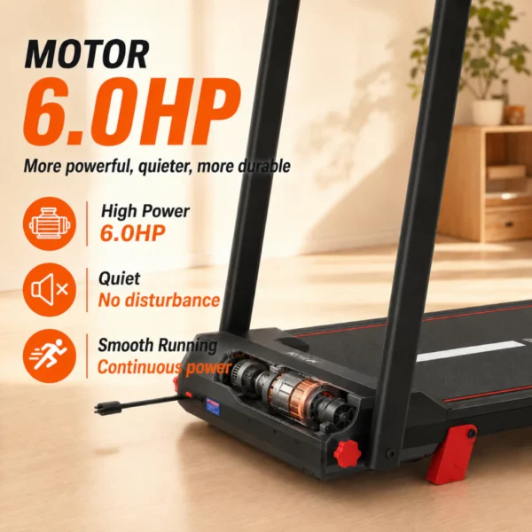 Foldable Ultra-thin APP Treadmill
