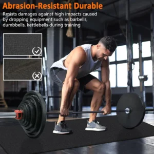 Shock-Absorbing Gym Rubber Floor Mat