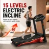 R8 Foldable Auto Incline Treadmill 20KM/h