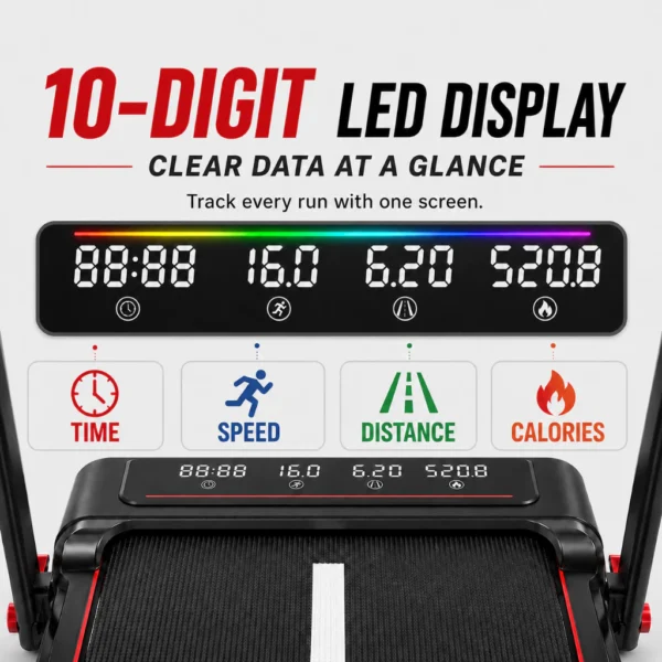 B40 Foldable APP Treadmill