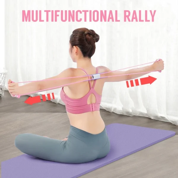 8 Shape Pull Rope Chest Expander