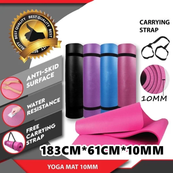 sg-11134201-7qvea-lioe9im1kxrrde.webp Random NBR Non-Slip Yoga Mat 183cm x 61cm x 10mm