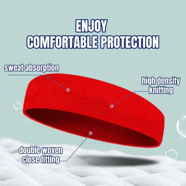 Random Sport Cotton Sweatband
